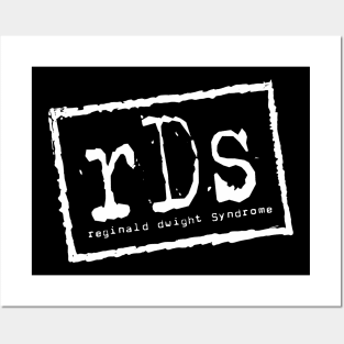 RDS Reginal Dwight Syndrome White Posters and Art